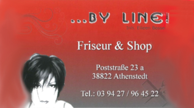 Logo Friseur & Shop by Line